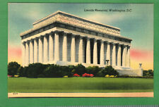 Postcard Lincoln Memorial West Potomac Park Washington D. C. picture