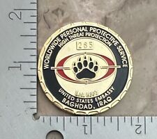 Blackwater WPPS, US Embassy High Threat Protection, Baghdad, Iraq Challenge Coin picture