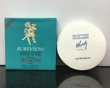 Worth 'JE Reviens' Dusting Powder  Refill 5oz/150g New In Box VINTAGE picture