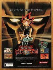 2004 Yu-Gi-Oh Reshef of Destruction GBA Print Ad/Poster Official Video Game Art picture