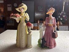 Avon  President club figurines Mrs Albee 1983 and 2005 picture