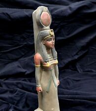 Egyptian Isis Antiques Ancient Statue Goddess of Love Pharaonic Rare BC picture