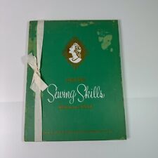 1954Vintage Singer Sewing Skills Reference Guide Book Hardcover Collectible Gift picture
