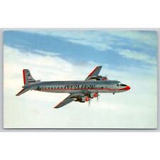 Postcard American Airlines The Mercury DC-7 Airliners picture