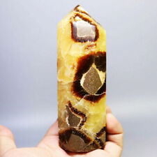 1 lb Polished DRAGON SEPTARIAN Crystal Tower Obelisk Wand Point Reiki Healing picture