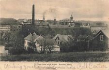 View from High Street Spencer Massachusetts MA 1906 Postcard picture