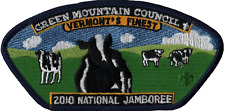 2010 Jamboree Green Mountain Council Vermont' Finest JSP Black Bdr (AR1431) picture
