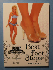 2021 BEST OF BENCH WARMER BEST OF FOOT STEPS MARY RILEY GOLD FOIL 7/10 picture
