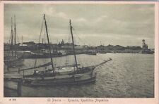 Puerto del Rosario Argentina South America 1900s Vtg Postcard CP330 picture