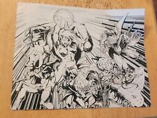 Vintage 1991 Signed Autographed Daphne Lage Comic Book Art Print Manga Sci-Fi  picture