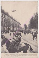 CPA 57000 Metz Aviators French Flying Over All Streets Military ca1918 picture