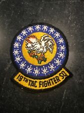 VTG USAF 19th Tactical Fighter Squadron PATCH Cold War 3