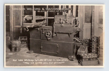 RPPC 1920'S. OREGON WELDING & MACHINE WORKS. WHITNEY CYLINDER. POSTCARD. DD17 picture