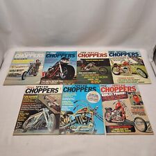 Cycle Worlds Special Chopper Magazine Lot of 7 Motorcycle Magazines picture