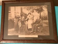 President Woodrow Wilson Family Photo Print in Original frame Pach Brothers NY picture