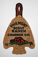 Vintage 1958 Boy Scouts Philmont Ranch Participant Patch Arrowhead Badge picture