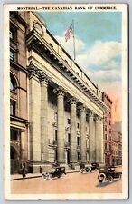 Postcard Montreal - The Canadian Bank Of Commerce, Montreal Canada Posted picture