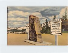 Postcard Markers at the Summit of Berthoud Pass Colorado USA picture