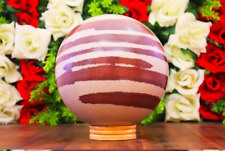 Beautiful Large Shiva Lingam Stone Crystal Sphere Hand Carved Crystal Sphere picture