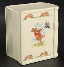 Royal Doulton BUNNYKINS First Child Commemorative Book COIN BANK England picture