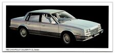 Vintage 1982 Chevy Celebrity CL Car *Sales Fact Sheet* (UnPosted) picture