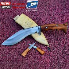 6 inches Mini Gurkha Kukri- British Wood Knife- Ready to use- Full Tang- Sharp picture
