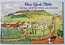 Vintage 1961 New York State Vacationlands Book Brochure Color Photos A069 picture