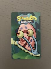 RARE Gary The Snail Trading Card from Dave & Busters SpongeBob Arcade Game Coin picture
