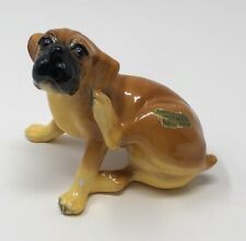 Royal Design Morten's Studio BOXER Dog Figurine Figure Sitting Scratching picture