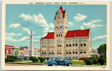 Postcard - Anderson Count Court House, Anderson, South Carolina picture