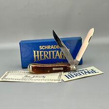 1983 Schrade Heritage NY USA 2941-B 2 Blade Trapper Knife, Complete picture
