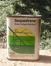 Vintage Sequestrene Green Foliage Stimulant Can Greensboro N.C.  Cool Graphics picture