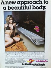 Vintage 1979 Sexy Thrush exhaust original color ad picture
