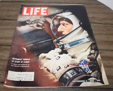 Vtg September 3, 1965 LIFE MAGAZINE Astronaut Conrad At Start Of Flight GEMINI 5 picture