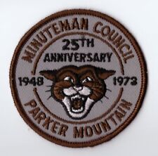 Camp Parker Mountain - Minuteman Council - 25th Ann - 1946 to 1972 - Mint picture