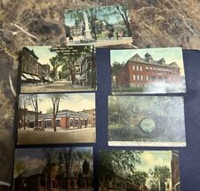 Lot Of 7 Antique Postcards Ballston Spa NY Posted & Unposted picture