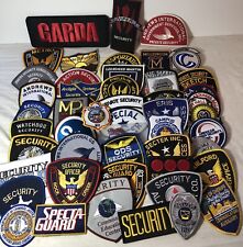 Mixed Lot Of 50 Private Security Guard Shoulder Patch College Andrews Prusik picture