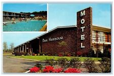 c1960 Bar Harbour Motel Sunrise Massapequa Park Long Island New York NY Postcard picture