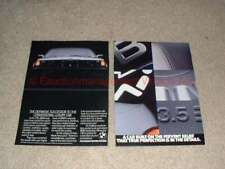 1988 12-page BMW 735i Car Ad, Perfection in Details picture