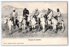 c1940's Group De Baudets Riding Buck Egypt Vintage Unposted Postcard picture