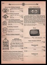 1931 Laffitte Welding Plates & Cherry Heat Climax E-Z Welding Compounds Print Ad picture