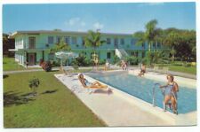 Vero Beach FL Tropical Motel & Apts. Vintage Postcard Florida picture