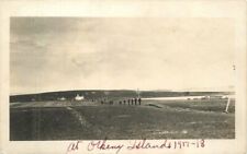 UK Scotland 1918 Donkey Islands RPPC Photo Postcard 22-7812 picture