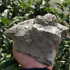 8.4LB Natural Raw Pyrite Quartz Crystal Cluster Mineral Specimen Healing picture