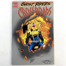 Ghost Riders Crossroads #1 1995 Vintage Marvel Comics Die-Cut Cover One-Shot picture