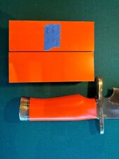 Randall Knife Orange G10 Material Sasquatch Smitty Thorpe Confederate Huge block picture