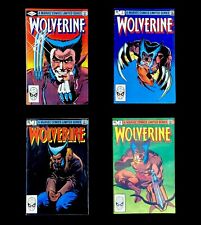 WOLVERINE 1-4 Full Run Limited Series 1982 Marvel Comics Frank Miller VF-G picture