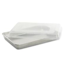 Natural High Sided Sheet Cake Pan, Silver picture
