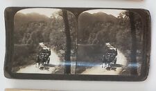 1902, Road Through Trossachs/Ben Venue, Scotland, Carriage, Stereoview Card picture