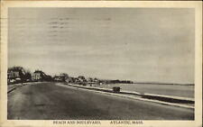 Atlantic Massachusetts Beach and Blvd ~ 1928 MARY ROBINSON Jamaica VT picture